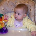 Kylee in High Chair (2)