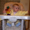 Dec 6, 2007 - Kylee in High Chair (3)