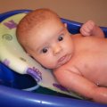 July 1, 2007 - Kylee in the tub (6)