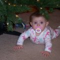 Nov 26, 2007 - Kylee under tree (3)