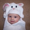 Kylee in bunny towel (2)