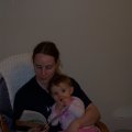 April 27, 2008 - Kylee and Mom reading (2)