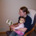 April 27, 2008 - Kylee and Mom reading (7)