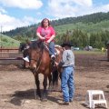 Horse back riding in Wyoming (7)