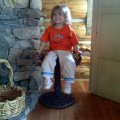 Kylee on tractor seat (1)