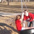 April 26, 2013 - Kylee and Mom Tire swing Banana Split (4)