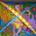 Kylee on play mat (1)