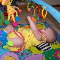 Kylee on play mat (2)