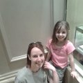 Feb, 22, 2012 - Kylee and Mom in Las Vegas