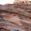 Red Rock and Truck