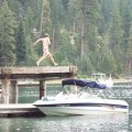 Aug 7, 2014 - Emerald Bay - Dock Jumping - Josh (2)