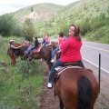 Horse back riding in Wyoming (1)